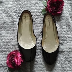Xhilaration Black Patent Flats